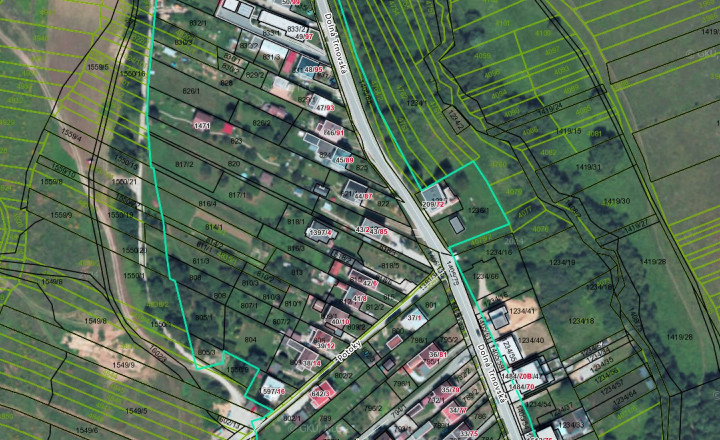 Stavebný pozemok so starším RD Trnové