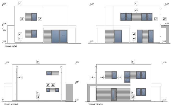 4-izb. RD novostavba | 446 m2 pozemok | 132 úžit. plocha | Žilina - Bánová - fotografia 3