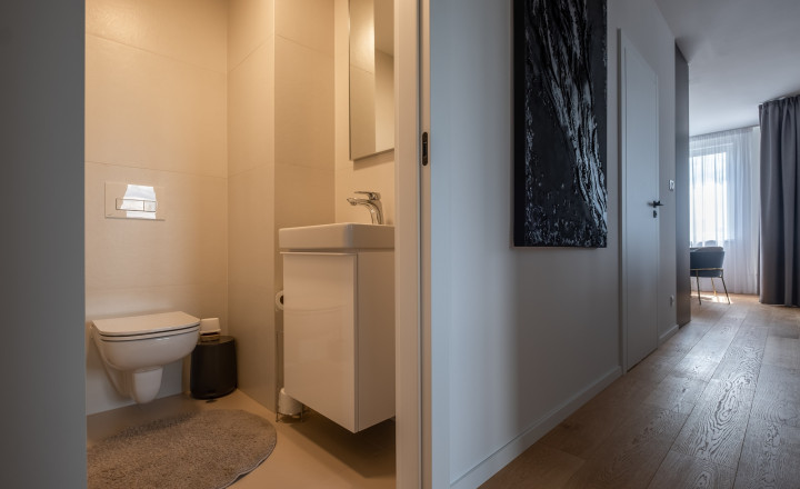 Nádherná prémiová rezidencia v projekte Zelené Vlčince | 128 m² | 2 balkóny | garážové státie - fotografia 17