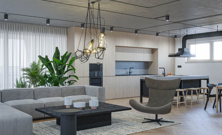 Výnimočný 4-izb. PENTHOUSE | 189 m2 plus 261 m2 terasa a 56 m2 garáž - fotografia 13