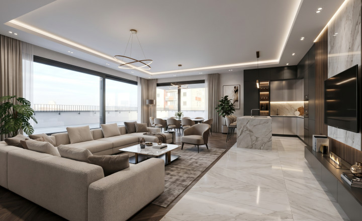 Nadštandardný 4-izb. penthouse | Žilina | Euroterrace | 190 m2 byt | 260 m2 terasa